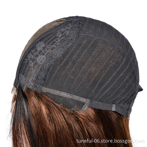 Large stock hot selling Tuneful wigs lace front with 6*2closure 100%human virgin remy hair wigs for wholesale price